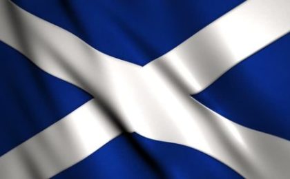 Image of Saltire, which incorporates a St Andrew's Cross